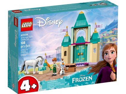 LEGO DISNEY FROZEN Zábava na zámku s Annou a Olafem 43204 STAVEBNICE  + Dárek zdarma