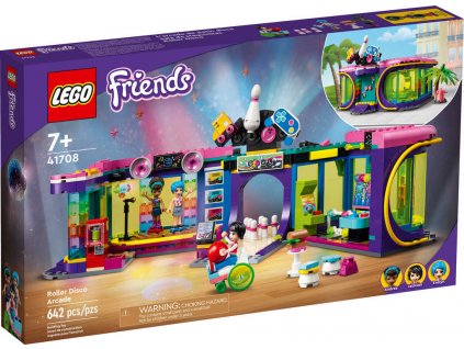LEGO FRIENDS Diskotéka na kolečkových bruslích 41708 STAVEBNICE  + Dárek zdarma