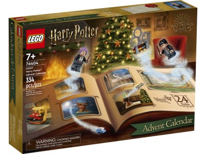 LEGO HARRY POTTER Adventní kalendář rozkládací s herní plochou 76404  + Dárek zdarma
