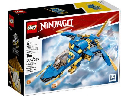 LEGO NINJAGO Jayova blesková stíhačka EVO 71784 STAVEBNICE
