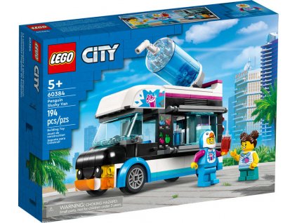 LEGO CITY Tučňáčí dodávka s ledovou tříští 60384 STAVEBNICE