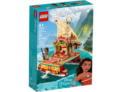 LEGO DISNEY PRINCESS Vaiana a její objevitelská loď 43210 STAVEBNICE  + Dárek zdarma