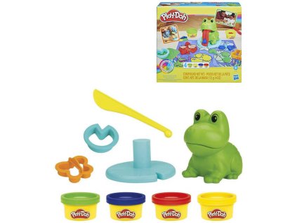HASBRO PLAY-DOH Žába startovací kreativní set modelína s nástroji