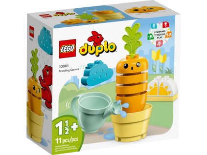 LEGO DUPLO Pěstování mrkve 10981 STAVEBNICE