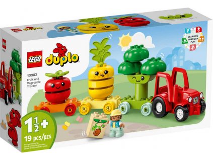 LEGO DUPLO Traktor se zeleninou a ovocem 10982 STAVEBNICE