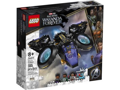 LEGO MARVEL Black Panther: Shuriin tryskáč Sunbird 76211 STAVEBNICE  + Dárek zdarma