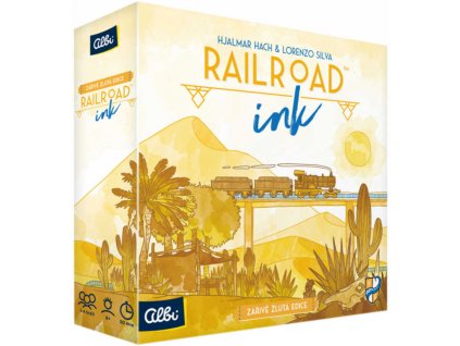 ALBI HRA Railroad Ink - Zářivě žlutá edice