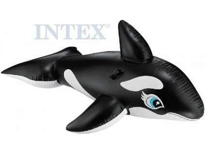 INTEX Velryba nafukovací 193x119cm dětské plavidlo s úchyty do vody 58561  + Dárek zdarma
