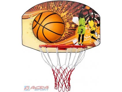 ACRA Deska basketbalová na košíkovou 90 x 60 cm  + Dárek zdarma