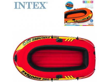 INTEX Člun nafukovací Explorer Pro 200 na vodu 196x102x33cm 58355  + Dárek zdarma