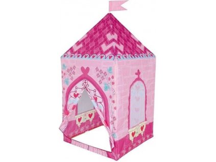 Stan dětský holčičí hrad pro princezny 75x75x160cm v krabici  + Dárek zdarma