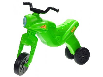 MAD Odrážedlo ENDURO Maxi dětské odstrkovadlo zelená motorka do 25kg  + Dárek zdarma