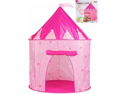 Stan princeznovský hrad 105x125x105cm růžový holčičí  + Dárek zdarma