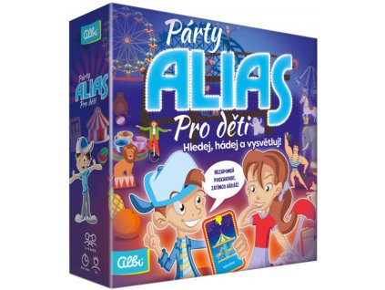 ALBI HRA Párty Alias Pro děti *SPOLEČENSKÉ HRY*  + Dárek zdarma