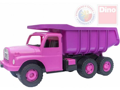 DINO Tatra T148 klasické nákladní auto na písek 73cm růžová sklápěcí korba  + Dárek zdarma