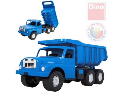 DINO Tatra T148 klasické nákladní auto na písek 72cm modré sklápěcí korba  + Dárek zdarma