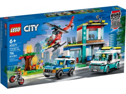 LEGO CITY Zásahová centrála 60371 STAVEBNICE  + Dárek zdarma