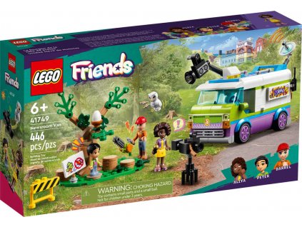 LEGO FRIENDS Novinářská dodávka 41749 STAVEBNICE  + Dárek zdarma