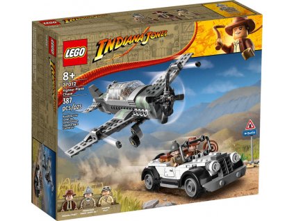 LEGO INDIANA JONES Honička s letounem 77012 STAVEBNICE  + Dárek zdarma