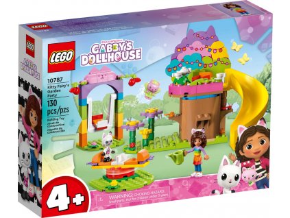 LEGO GABBYS DOLLHOUSE Zahradní párty víly kočičky 10787 STAVEBNICE  + Dárek zdarma