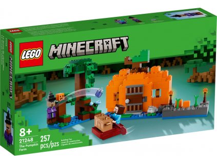 LEGO MINECRAFT Dýňová farma 21248 STAVEBNICE  + Dárek zdarma