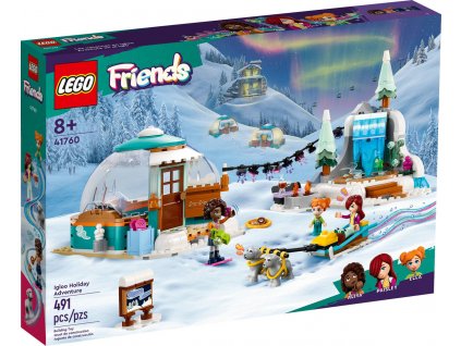 LEGO FRIENDS Zimní dobrodružství v iglú 41760 STAVEBNICE  + Dárek zdarma