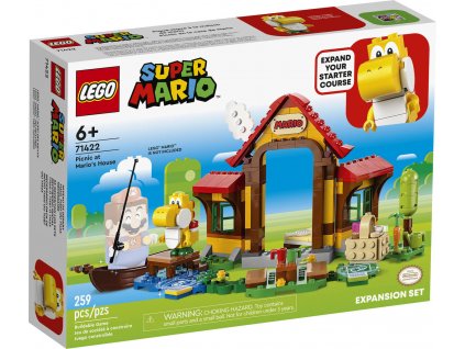 LEGO SUPER MARIO Piknik u Maria (rozšíření) 71422 STAVEBNICE  + Dárek zdarma