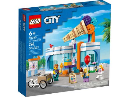 LEGO CITY Obchod se zmrzlinou 60363 STAVEBNICE  + Dárek zdarma