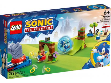 LEGO SONIC THE HEDGEHOG Sonicova výzva Speed Sphere 76990 STAVEBNICE  + Dárek zdarma