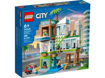 LEGO CITY Bytový komplex 60365 STAVEBNICE  + Dárek zdarma