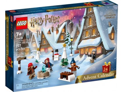 LEGO HARRY POTTER Adventní kalendář rozkládací s herní plochou 76418  + Dárek zdarma