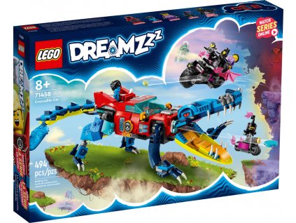 LEGO DREAMZZZ Krokodýlí auto 71458 STAVEBNICE  + Dárek zdarma