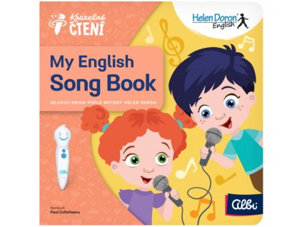 ALBI Kouzelné čtení Kniha interaktivní My English Song Book