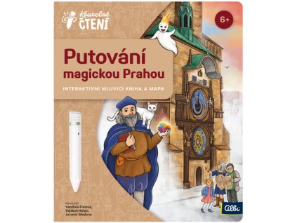 ALBI Kouzelné čtení Kniha interaktivní Putování magickou Prahou
