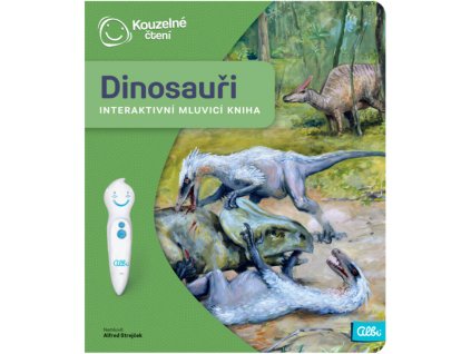 ALBI Kouzelné čtení Kniha interaktivní Dinosauři