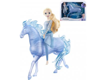 MATTEL Panenka Elsa a Nokk herní set Frozen (Ledové Království) plast  + Dárek zdarma