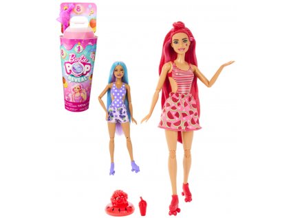 MATTEL BRB Pop Reveal Panenka Barbie šťavnaté ovoce vonící 4 druhy  + Dárek zdarma