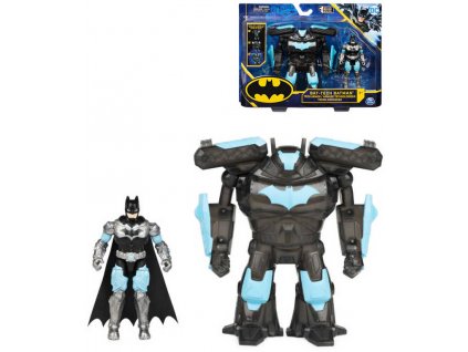 SPIN MASTER Batman figurka kloubová 10cm set s brněním v krabici plast  + Dárek zdarma