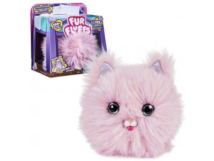 SPIN MASTER Fur Fluffs interaktivní koťátko na baterie Zvuk *PLYŠOVÉ HRAČKY*  + Dárek zdarma