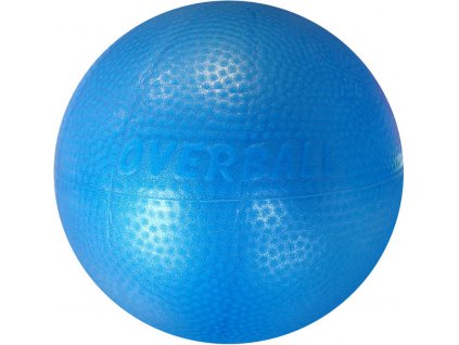 ACRA Míč overball 230mm modrý fitness gymball rehabilitační do 150kg