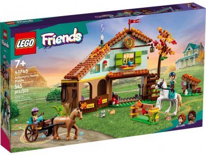 LEGO FRIENDS Autumn a její koňská stáj 41745 STAVEBNICE  + Dárek zdarma