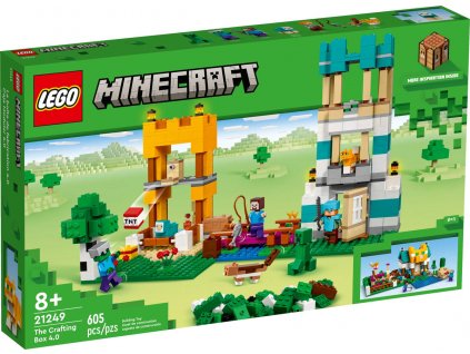 LEGO MINECRAFT Kreativní box 4.0 21249  STAVEBNICE  + Dárek zdarma