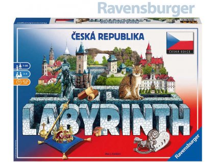 RAVENSBURGER Hra Labyrinth (Labyrint) Česká Republika CZ *SPOLEČENSKÉ HRY*  + Dárek zdarma