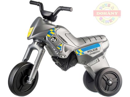 MAD Odrážedlo dětské odstrkovadlo Enduro YUPEE Policie velké  + Dárek zdarma