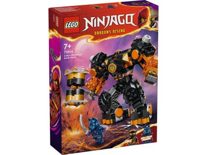 LEGO NINJAGO Coleův živelný zemský robot 71806 STAVEBNICE