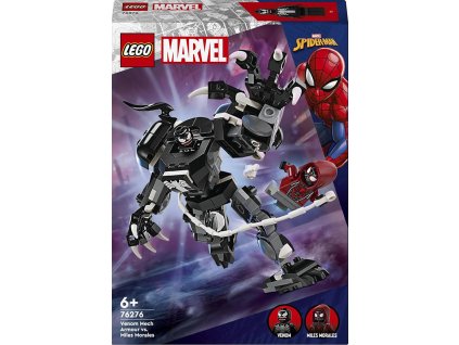 LEGO MARVEL Venom v robotickém brnění vs. Miles Morales 76276 STAVEBNICE