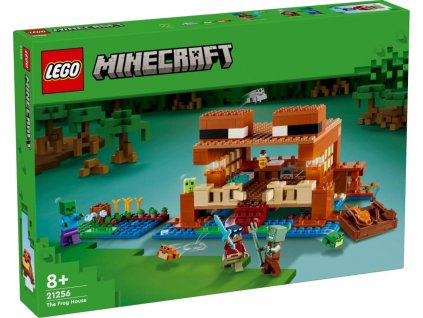 LEGO MINECRAFT Žabí domek 21256 STAVEBNICE  + Dárek zdarma