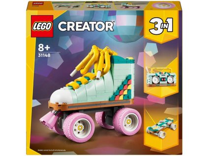 LEGO CREATOR Retro kolečkové brusle 3v1 31148 STAVEBNICE  + Dárek zdarma