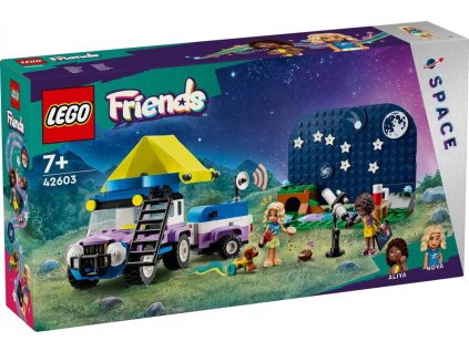 LEGO FRIENDS Auto karavan na pozorování hvězd 42603 STAVEBNICE  + Dárek zdarma