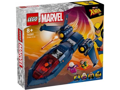 LEGO MARVEL Tryskáč X-Men X-Jet 76281 STAVEBNICE  + Dárek zdarma